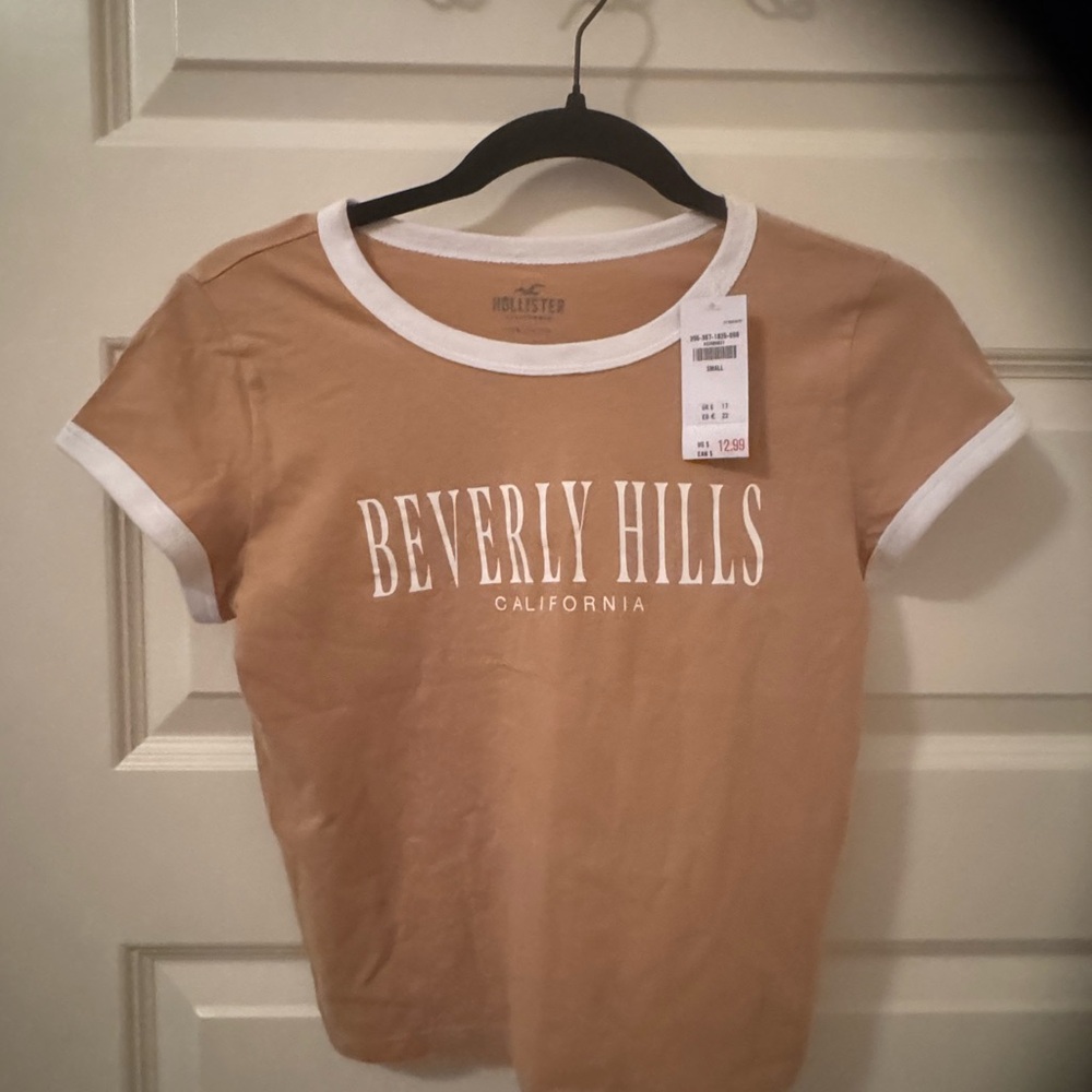 Hollister Women's Tan Beverly Hills Top